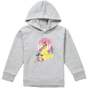 Disney Beauty & The Beast Belle Flowers Window Youth Kids Pull-Over Hoodie, Athletic Heather in Grey Size: 7-8 Years Grey 7-8 Years Disney Beauty & The Beast Belle Flowers Window Youth Kids Pull-Over Hoodie, Athletic Heather in Grey Size: 7-8 Years Grey 7-8 Years