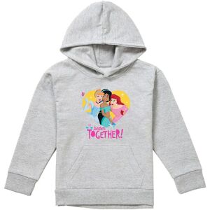 Disney Princess Valentine'S Day Better Together Youth Kids Pull-Over Hoodie, Athletic Heather in Grey Size: 7-8 Years Grey 7-8 Years Disney Princess Valentine'S Day Better Together Youth Kids Pull-Over Hoodie, Athletic Heather in Grey Size: 7-8 Years Grey 7-8 Years