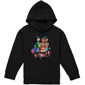 Disney Princess Mulan, Moana, Jasmine Extra Girl Power Youth Kids Pull-Over Hoodie, Black Size: 12-13 Years Black 12-13 Years Disney Princess Mulan, Moana, Jasmine Extra Girl Power Youth Kids Pull-Over Hoodie, Black Size: 12-13 Years Black 12-13 Years