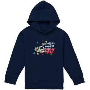 Disney Toy Story Buzz Lightyear No Batteries Needed Christmas Cheer Youth Kids Pull-Over Hoodie, Navy Size: 5-6 Years Navy 5-6 Years Disney Toy Story Buzz Lightyear No Batteries Needed Christmas Cheer Youth Kids Pull-Over Hoodie, Navy Size: 5-6 Years Navy 5-6 Years