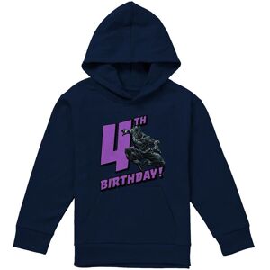 Marvel Black Panther Birthday 4 Youth Kids Pull-Over Hoodie, Navy Size: 12-13 Years Navy 12-13 Years Marvel Black Panther Birthday 4 Youth Kids Pull-Over Hoodie, Navy Size: 12-13 Years Navy 12-13 Years