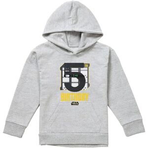 Disney Star Wars Darth Vader 5Th Birthday Space Youth Kids Pull-Over Hoodie, Athletic Heather in Grey Size: 5-6 Years Grey 5-6 Years Disney Star Wars Darth Vader 5Th Birthday Space Youth Kids Pull-Over Hoodie, Athletic Heather in Grey Size: 5-6 Years Grey 5-6 Years