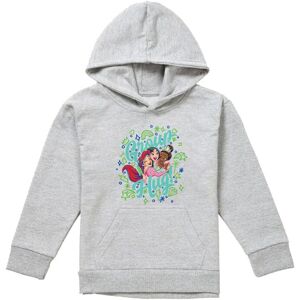 Disney Princess Ariel, Mulan, Tiana Group Hug Youth Kids Pull-Over Hoodie, Athletic Heather in Grey Size: 9-11 Years Grey 9-11 Years Disney Princess Ariel, Mulan, Tiana Group Hug Youth Kids Pull-Over Hoodie, Athletic Heather in Grey Size: 9-11 Years Grey 9-11 Years