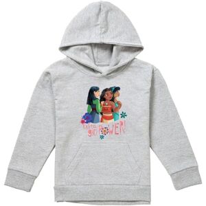 Disney Princess Mulan, Moana, Jasmine Extra Girl Power Youth Kids Pull-Over Hoodie, Athletic Heather in Grey Size: 5-6 Years Grey 5-6 Years Disney Princess Mulan, Moana, Jasmine Extra Girl Power Youth Kids Pull-Over Hoodie, Athletic Heather in Grey Size: 5-6 Years Grey 5-6 Years