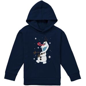 Disney Frozen Olaf Candy Cane Christmas Youth Kids Pull-Over Hoodie, Navy Size: 12-13 Years Navy 12-13 Years Disney Frozen Olaf Candy Cane Christmas Youth Kids Pull-Over Hoodie, Navy Size: 12-13 Years Navy 12-13 Years