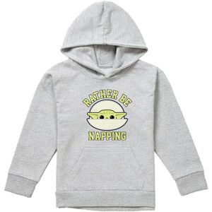 Disney Star Wars The Mandalorian Grogu Napping Pod Youth Kids Pull-Over Hoodie, Athletic Heather in Grey Size: 5-6 Years Grey 5-6 Years Disney Star Wars The Mandalorian Grogu Napping Pod Youth Kids Pull-Over Hoodie, Athletic Heather in Grey Size: 5-6 Years Grey 5-6 Years