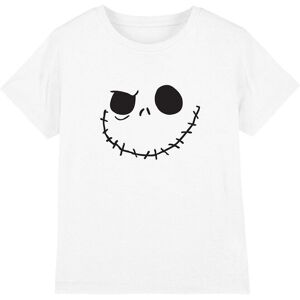 Disney Nightmare Before Christmas Jack Skellington Smile Face Kids T-Shirt, White Size: 3-4 Years White 3-4 Years Disney Nightmare Before Christmas Jack Skellington Smile Face Kids T-Shirt, White Size: 3-4 Years White 3-4 Years