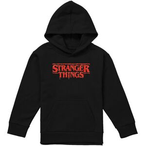 Stranger Things Red Drip Logo Youth Kids Boy/Girls Pull-Over Hoodie, Black Size: 9-11 Years Black 9-11 Years Stranger Things Red Drip Logo Youth Kids Boy/Girls Pull-Over Hoodie, Black Size: 9-11 Years Black 9-11 Years