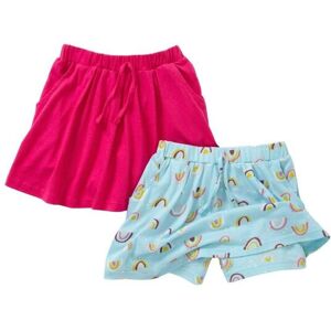 Just Essentials Girl's 2 Pack Jersey Skorts in Pink Size: 3-4 Years Pink 3-4 Years Just Essentials Girl's 2 Pack Jersey Skorts in Pink Size: 3-4 Years Pink 3-4 Years