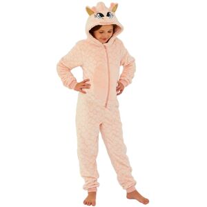 Animal Crazy Giraffe Fleece Onesie in Peach Size: 6-7 Years Peach 6-7 Years Animal Crazy Giraffe Fleece Onesie in Peach Size: 6-7 Years Peach 6-7 Years