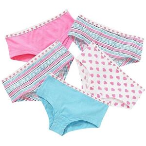Just Essentials Girl's 5 Pack Printed Hipster Briefs in Pale Blue Size: 11-12 Years Pale Blue 11-12 Years Just Essentials Girl's 5 Pack Printed Hipster Briefs in Pale Blue Size: 11-12 Years Pale Blue 11-12 Years