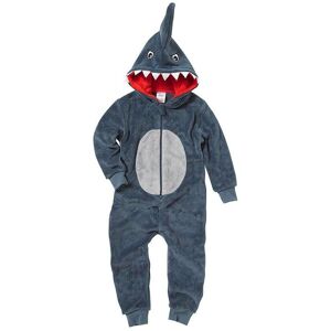 Animal Crazy Shark Fleece Onesie in Dark Grey Size: 10-11 Years Dark Grey 10-11 Years Animal Crazy Shark Fleece Onesie in Dark Grey Size: 10-11 Years Dark Grey 10-11 Years