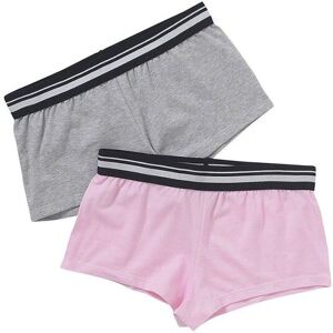 Just Essentials Girl's 2 Pack Sporty Hipster Briefs in Light Pink Size: 7-8 Years Light Pink 7-8 Years Just Essentials Girl's 2 Pack Sporty Hipster Briefs in Light Pink Size: 7-8 Years Light Pink 7-8 Years