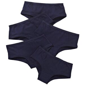 Just Essentials Girl's 5 Pack Plain Hipster Briefs in Navy Size: 13 Years Navy 13 Years Just Essentials Girl's 5 Pack Plain Hipster Briefs in Navy Size: 13 Years Navy 13 Years
