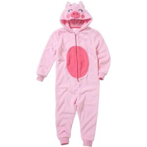 Animal Crazy Pig Fleece Onesie in Pink Size: 2-3 Years Pink 2-3 Years Animal Crazy Pig Fleece Onesie in Pink Size: 2-3 Years Pink 2-3 Years