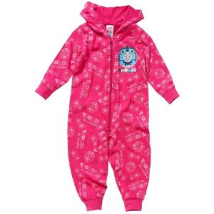 Thomas & Friends Boy's Flower Print Hooded Onesie in Bright Pink Size: 5-6 Years Bright Pink 5-6 Years Thomas & Friends Boy's Flower Print Hooded Onesie in Bright Pink Size: 5-6 Years Bright Pink 5-6 Years