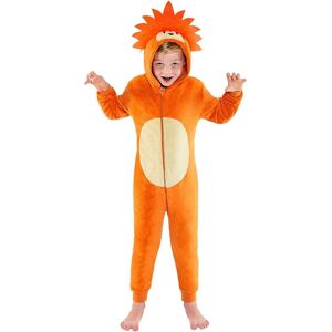Animal Crazy Lion Fleece Onesie in Burnt Orange Size: 9-10 Years Burnt Orange 9-10 Years Animal Crazy Lion Fleece Onesie in Burnt Orange Size: 9-10 Years Burnt Orange 9-10 Years