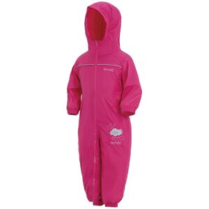 Regatta 'Puddle IV' Waterproof Puddle Suit in Bright Pink Size: 2-3 Years Bright Pink 2-3 Years Regatta 'Puddle IV' Waterproof Puddle Suit in Bright Pink Size: 2-3 Years Bright Pink 2-3 Years
