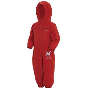 Regatta 'Puddle IV' Waterproof Puddle Suit in Light Red Size: 4-5 Years Light Red 4-5 Years Regatta 'Puddle IV' Waterproof Puddle Suit in Light Red Size: 4-5 Years Light Red 4-5 Years