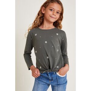 Monsoon Girl's Embellished Long Sleeve Top Grey Size: 5-6 Years Grey 5-6 Years Monsoon Girl's Embellished Long Sleeve Top Grey Size: 5-6 Years Grey 5-6 Years