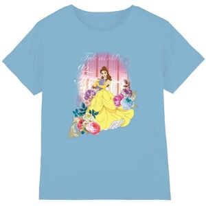 Disney Beauty & the Beast Belle Flowers Window kids t-shirt in Light Blue Size: 3-4 Years Light Blue 3-4 Years Disney Beauty & the Beast Belle Flowers Window kids t-shirt in Light Blue Size: 3-4 Years Light Blue 3-4 Years