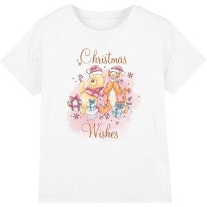 Winnie The Pooh Christmas Wishes With Pooh, Tigger, Piglet Kids T-Shirt White Size: 3-4 Years White 3-4 Years Winnie The Pooh Christmas Wishes With Pooh, Tigger, Piglet Kids T-Shirt White Size: 3-4 Years White 3-4 Years