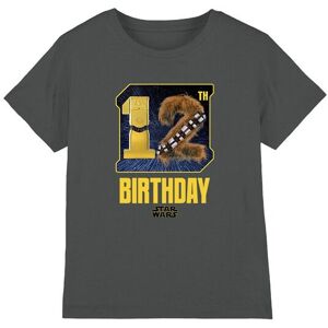 Star Wars C3Po Chewbacca 12Th Birthday Space Kids T-Shirt Charcoal Size: 3-4 Years Charcoal 3-4 Years Star Wars C3Po Chewbacca 12Th Birthday Space Kids T-Shirt Charcoal Size: 3-4 Years Charcoal 3-4 Years