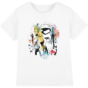Star Wars Abstract Trooper Kids T-Shirt White Size: 5-6 Years White 5-6 Years Star Wars Abstract Trooper Kids T-Shirt White Size: 5-6 Years White 5-6 Years