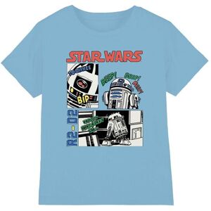 Star Wars Beep Boop R2D2 Kids T-Shirt Light Blue Size: 7-8 Years Light Blue 7-8 Years Star Wars Beep Boop R2D2 Kids T-Shirt Light Blue Size: 7-8 Years Light Blue 7-8 Years