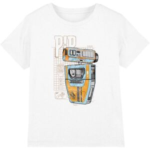 Star Wars The Acolyte Blueprint Pip Droid Kids T-Shirt White Size: 12-13 Years White 12-13 Years Star Wars The Acolyte Blueprint Pip Droid Kids T-Shirt White Size: 12-13 Years White 12-13 Years