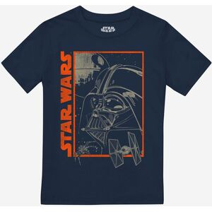 Star Wars Boy's Vader Outline Boys T-Shirt Navy Size: 12-13 Years Navy 12-13 Years Star Wars Boy's Vader Outline Boys T-Shirt Navy Size: 12-13 Years Navy 12-13 Years