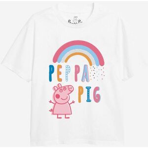 Peppa Pig Girl's Doodle Outline T-Shirt White Size: 3-4 Years White 3-4 Years Peppa Pig Girl's Doodle Outline T-Shirt White Size: 3-4 Years White 3-4 Years