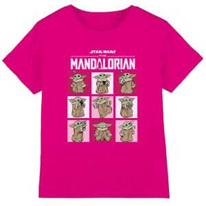 Star Wars The Mandalorian Grogu Squares Kids T-Shirt, Fuchsia Size: 7-8 Years Fuchsia 7-8 Years Star Wars The Mandalorian Grogu Squares Kids T-Shirt, Fuchsia Size: 7-8 Years Fuchsia 7-8 Years