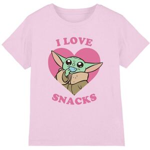 Star Wars The Mandalorian Grogu I Love Snacks Kids T-Shirt, Light Pink Size: 3-4 Years Light Pink 3-4 Years Star Wars The Mandalorian Grogu I Love Snacks Kids T-Shirt, Light Pink Size: 3-4 Years Light Pink 3-4 Years