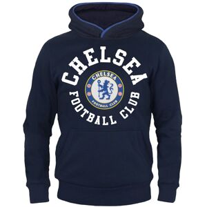 Chelsea FC Boy's Kids Hoodie in Navy Size: 10-11 Years Navy 10-11 Years Chelsea FC Boy's Kids Hoodie in Navy Size: 10-11 Years Navy 10-11 Years