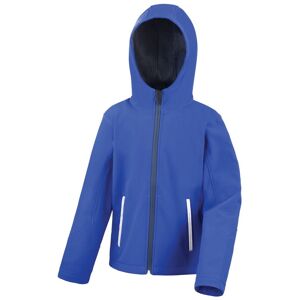 Result Core Hooded Softshell Jacket in Mid Navy Size: 13-14 Years Mid Navy 13-14 Years Result Core Hooded Softshell Jacket in Mid Navy Size: 13-14 Years Mid Navy 13-14 Years