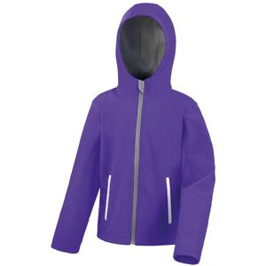 Result Core Hooded Softshell Jacket in Purple Size: 13-14 Years Purple 13-14 Years Result Core Hooded Softshell Jacket in Purple Size: 13-14 Years Purple 13-14 Years
