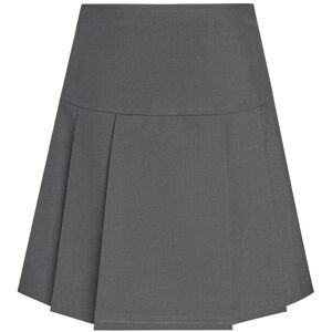 David Luke Girl's Permanent Pleat School Skirt in Grey Size: 4-5 Years Grey 4-5 Years David Luke Girl's Permanent Pleat School Skirt in Grey Size: 4-5 Years Grey 4-5 Years