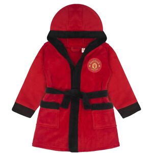 Manchester United FC Baby Hooded Fleece Dressing Gown Robe in Red Size: 6-12 m Red 6-12 m Manchester United FC Baby Hooded Fleece Dressing Gown Robe in Red Size: 6-12 m Red 6-12 m