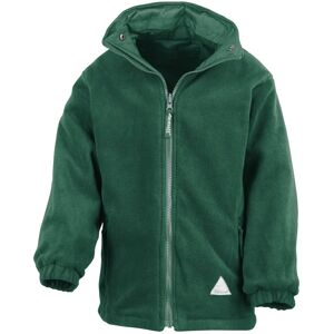 Result Reversible Storm Stuff Anti Pilling Fleece Waterproof Jacket in Bottle Green Size: 2-3 Years Bottle Green 2-3 Years Result Reversible Storm Stuff Anti Pilling Fleece Waterproof Jacket in Bottle Green Size: 2-3 Years Bottle Green 2-3 Years