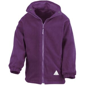 Result Reversible Storm Stuff Anti Pilling Fleece Waterproof Jacket in Purple Size: 5-6 Years Purple 5-6 Years Result Reversible Storm Stuff Anti Pilling Fleece Waterproof Jacket in Purple Size: 5-6 Years Purple 5-6 Years