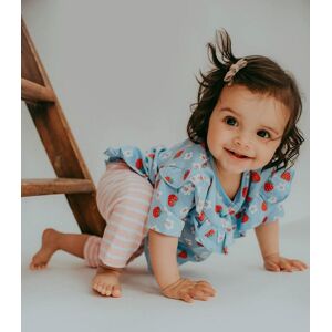 Lilly + Sid Girl's Frill Legging Set - Strawberry Stripe Size: 0-3 m Multicolor 0-3 m Lilly + Sid Girl's Frill Legging Set - Strawberry Stripe Size: 0-3 m Multicolor 0-3 m