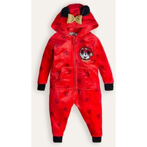 Minnie Mouse Girl's Fleece Onesie in Red Size: 4-5 Years Red 4-5 Years Minnie Mouse Girl's Fleece Onesie in Red Size: 4-5 Years Red 4-5 Years