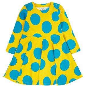 Frugi Girl's Cosy Skater Dress in Yellow Size: 4-5 Years Yellow 4-5 Years Frugi Girl's Cosy Skater Dress in Yellow Size: 4-5 Years Yellow 4-5 Years