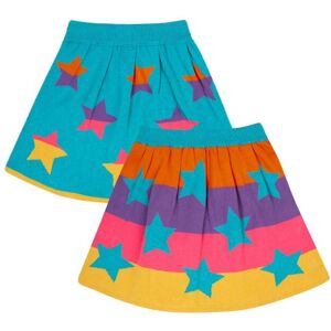 Frugi Girl's Rory Reversible Skirt Size: 6-7 Years Multicolor 6-7 Years Frugi Girl's Rory Reversible Skirt Size: 6-7 Years Multicolor 6-7 Years