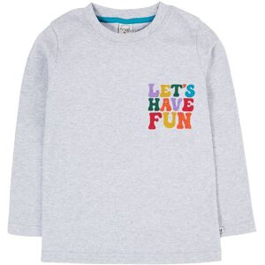 Frugi Girl's Adventure Printed Top in Grey Size: 5-6 Years Grey 5-6 Years Frugi Girl's Adventure Printed Top in Grey Size: 5-6 Years Grey 5-6 Years