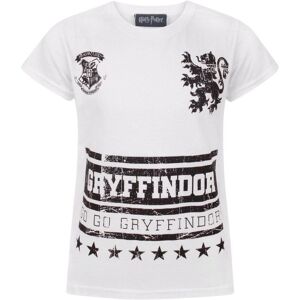 Harry Potter Girl's Kids Short Sleeved T-Shirt (Girls White) in White Size: 11-12 Years White 11-12 Years Harry Potter Girl's Kids Short Sleeved T-Shirt (Girls White) in White Size: 11-12 Years White 11-12 Years