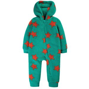 Frugi Cosy Ted Snuggle Suit in Green Size: 6-9 m Green 6-9 m Frugi Cosy Ted Snuggle Suit in Green Size: 6-9 m Green 6-9 m