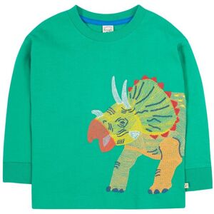 Frugi Boy's Owen Embroidered Top in Green Size: 9-10 Years Green 9-10 Years Frugi Boy's Owen Embroidered Top in Green Size: 9-10 Years Green 9-10 Years