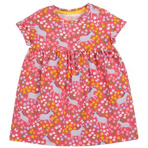 Frugi Girl's Ellen Dress in Pink Size: 2-3 Years Pink 2-3 Years Frugi Girl's Ellen Dress in Pink Size: 2-3 Years Pink 2-3 Years